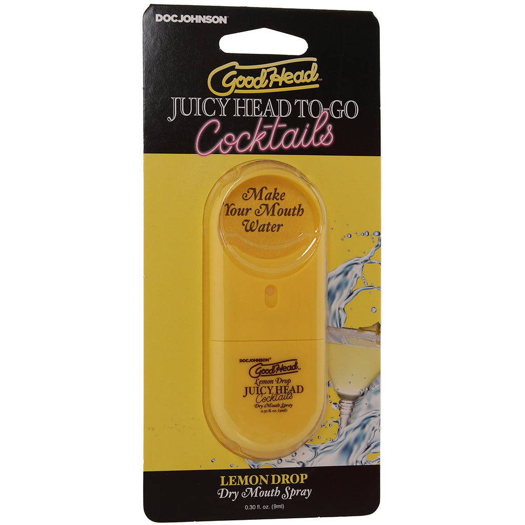 GoodHead Dry Mouth Spray To-Go in Lemon Drop Lubes and Lotions > Flavored Sex Lubes - Tophatter Daily Deals