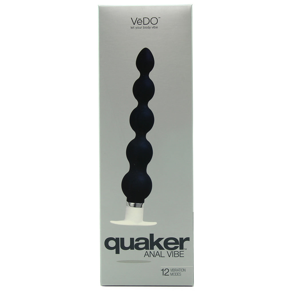 Quaker Anal Vibe in Just Black Anal Sex Toys > Anal Vibrators - Tophatter Daily Deals