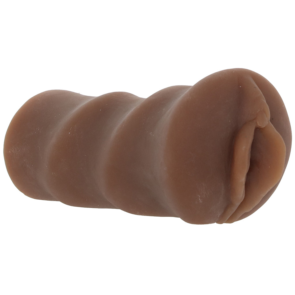 Vivid Raw Pound It Pure Skin Stroker in Brown Male Masturbators > Pocket Strokers - Tophatter Daily Deals