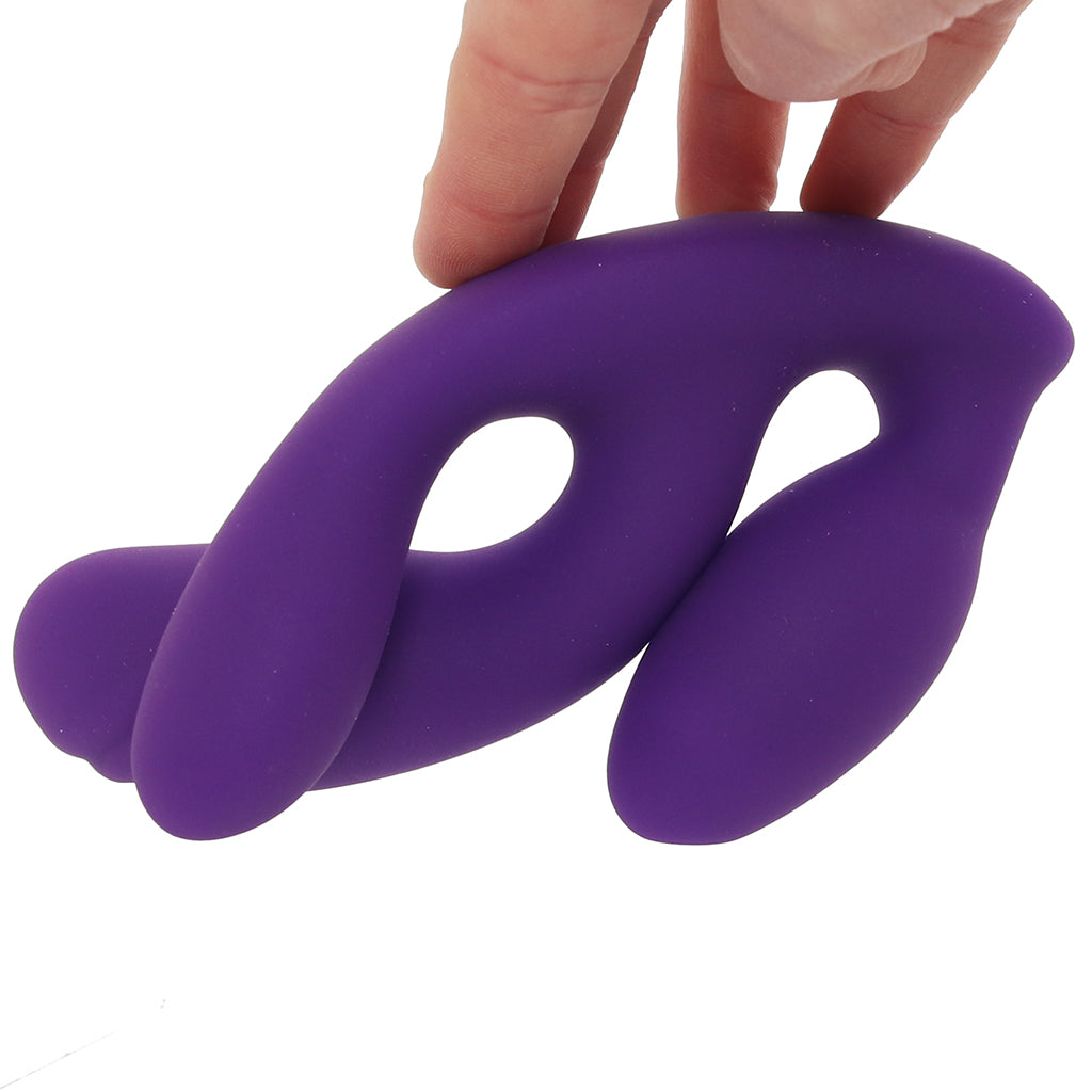 Together Blended Pleasure Triple Prong Vibe - Tophatter's Adult Sex Toys Online Vibrators > G-Spot Vibrators - Tophatter Daily Deals