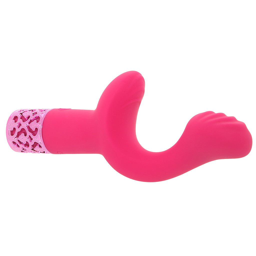 Royal Gems Majestic Vibe in Pink Vibrators > Rabbit Vibrators - Tophatter Daily Deals