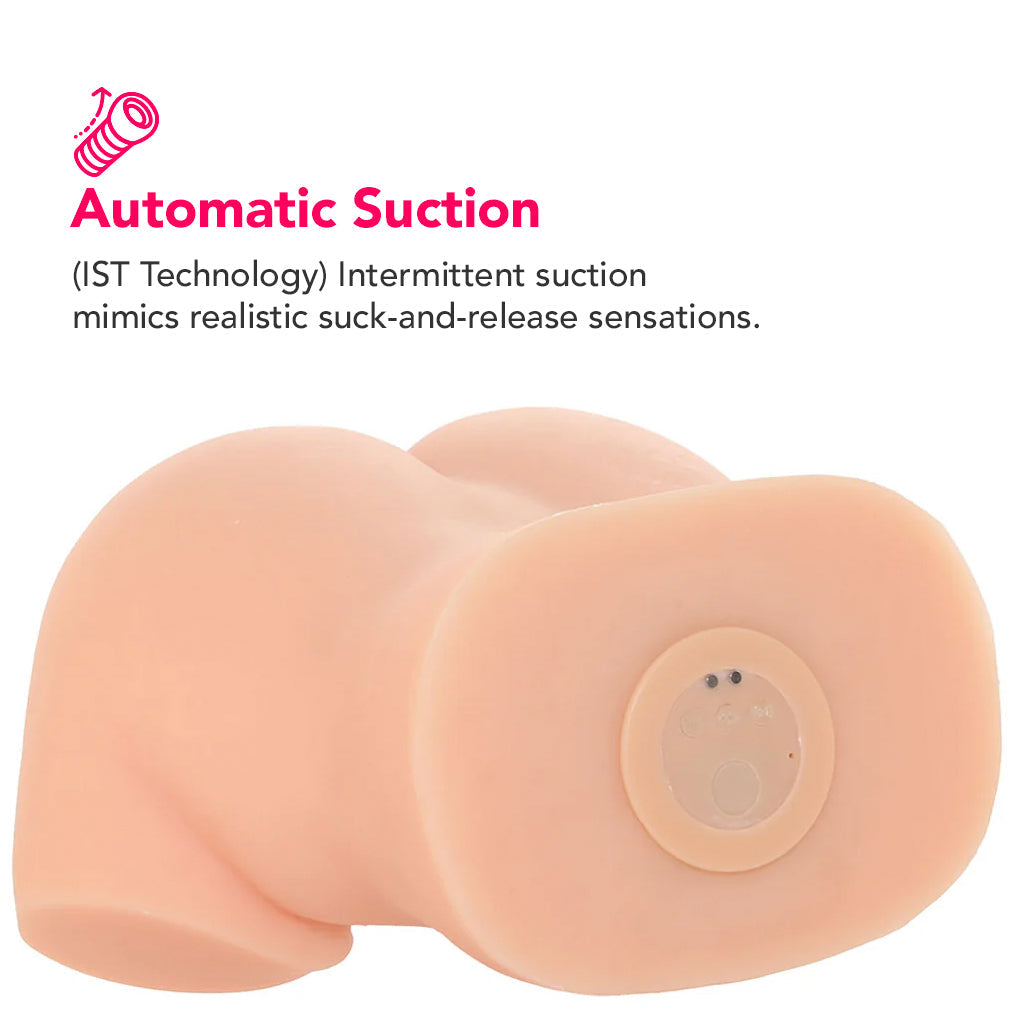 PDX Elite Back That Ass Up Suction Masturbator in Light Male Masturbators > Realistic Butts - Tophatter Daily Deals