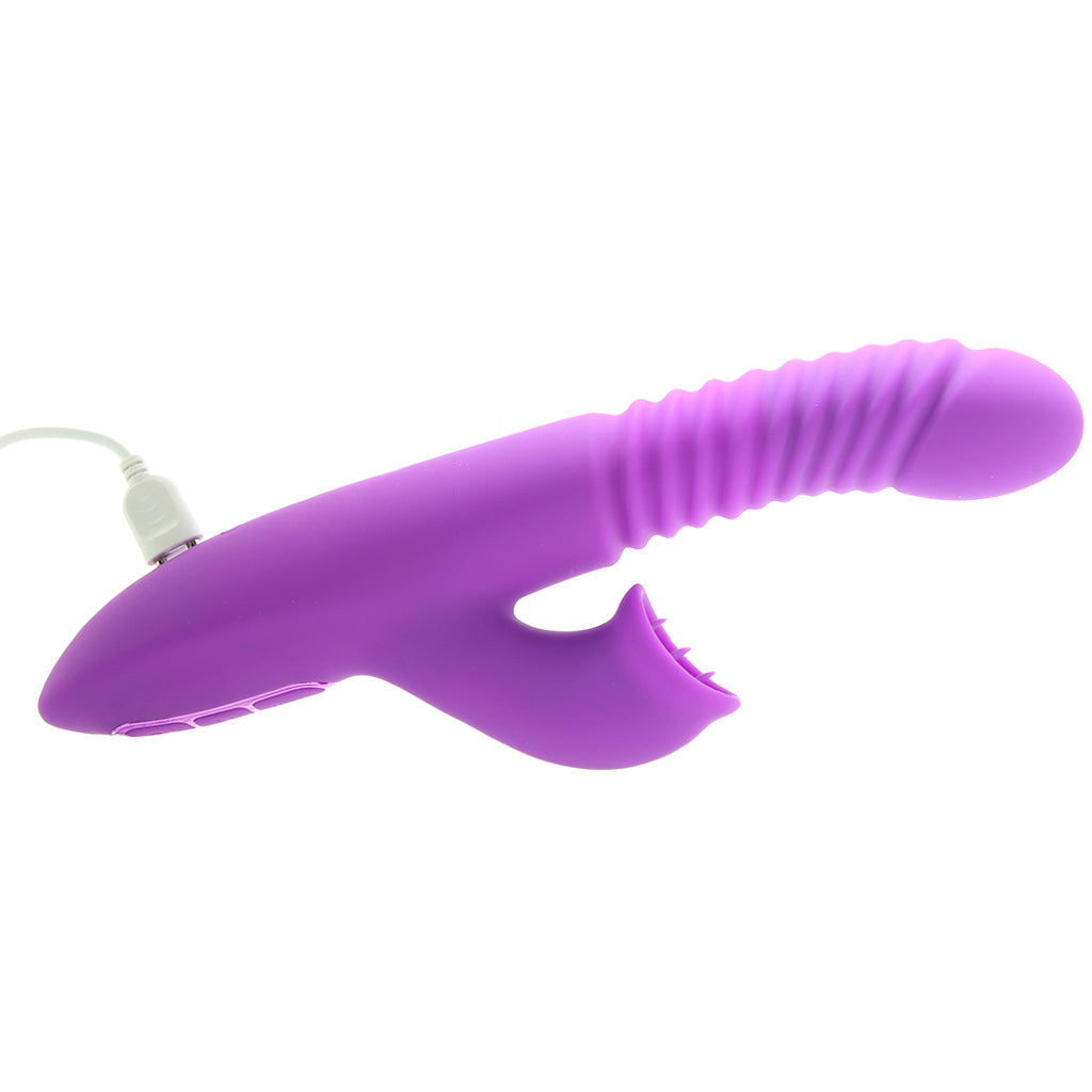 Ultimate Thrusting Clit Stimulate-Her Vibrators > Rabbit Vibrators - Tophatter Daily Deals
