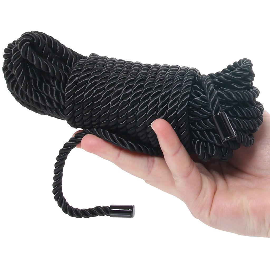 Scandal Black BDSM Rope Bondage and Fetish > Restraints - Tophatter Daily Deals