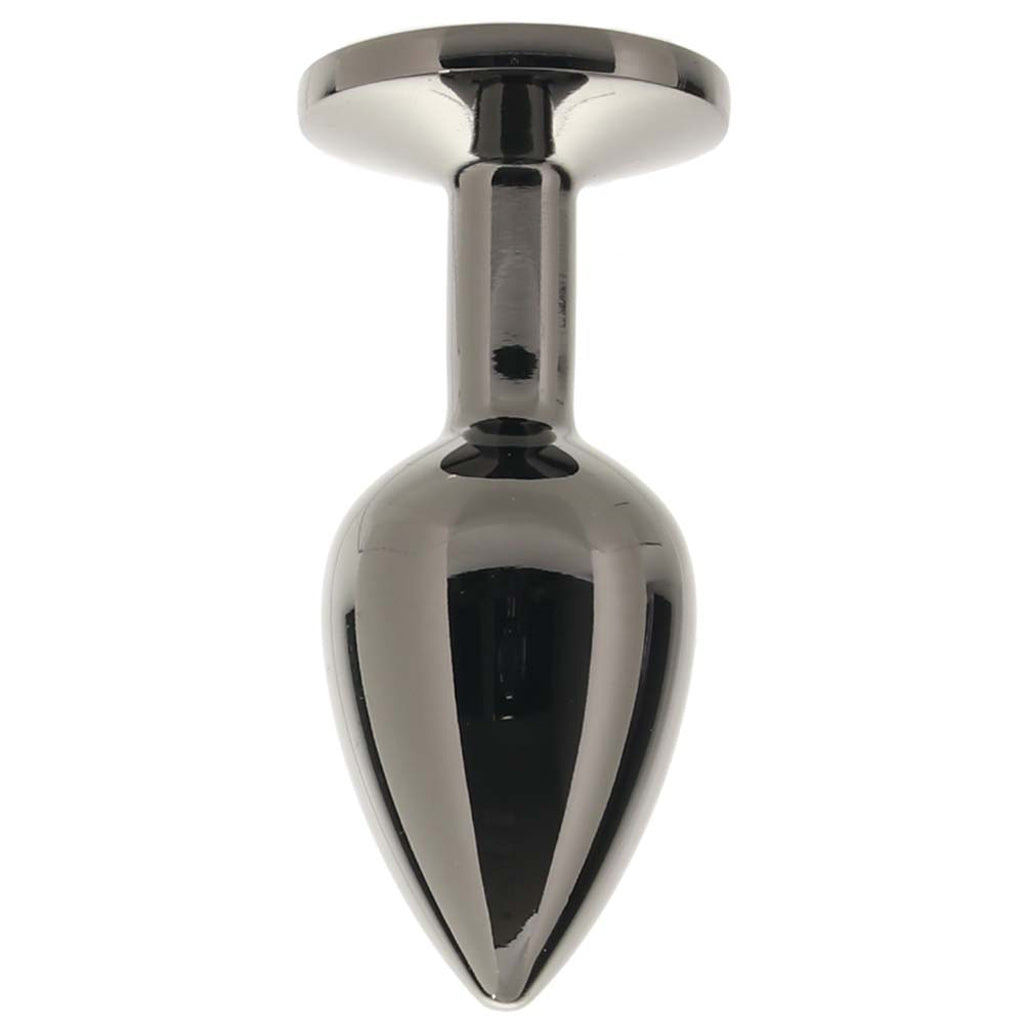 Black Gem Anal Plug in Small - Tophatter's Adult Products Anal Sex Toys > Butt Plugs - Tophatter Daily Deals