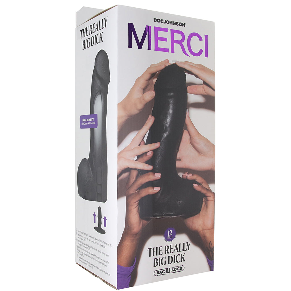 Merci The Really Big Dick 12 Inch ULTRASKYN Dildo Dildo Sex Toys > Realistic Dildos - Tophatter Daily Deals