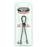Adjustable Silicone Cock Tie in Black - Tophatter's Adult Products Cock Rings - Tophatter Daily Deals