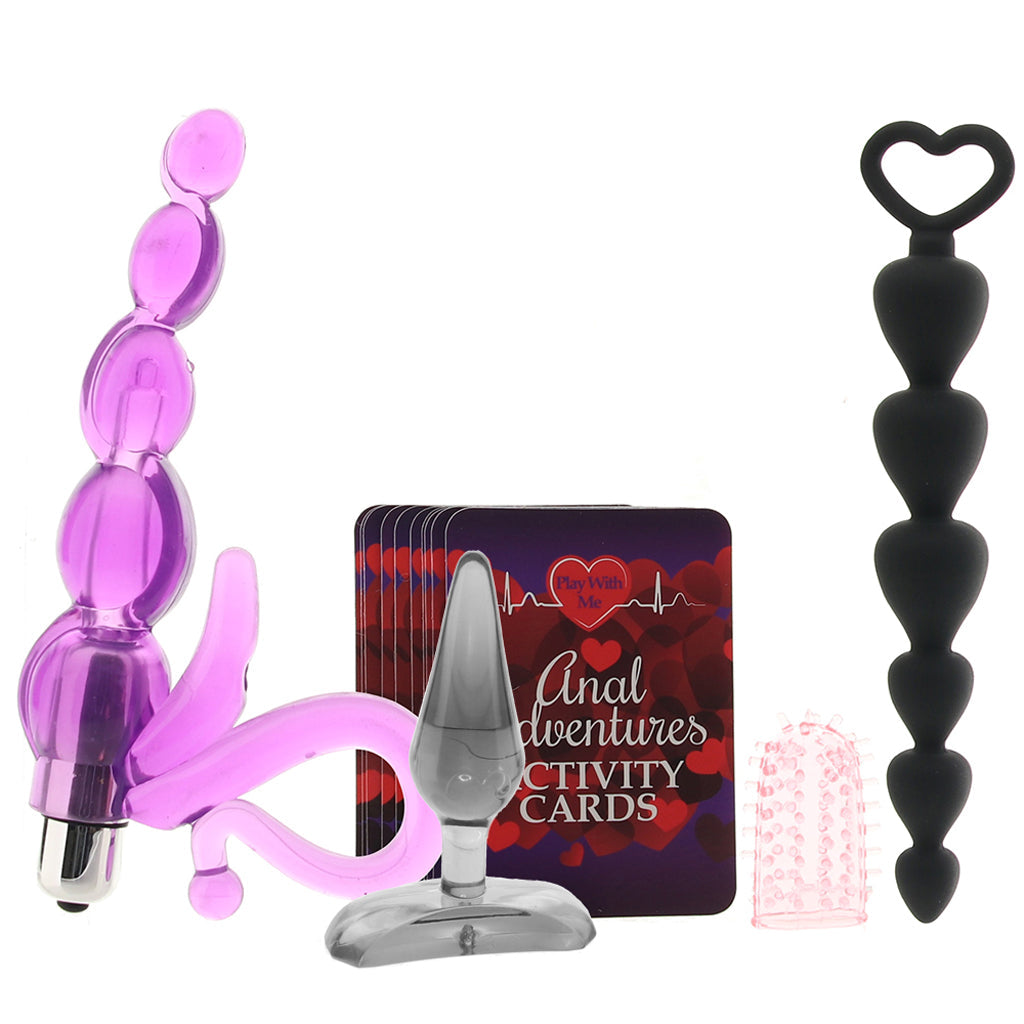 Anal Adventures Play with Me Kit Anal Sex Toys > Anal Starter Toys - Tophatter Daily Deals