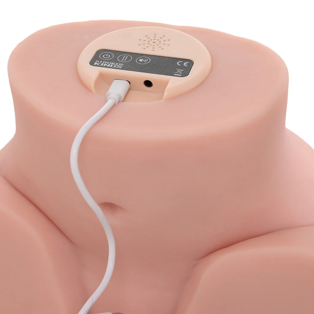 Stroker Kings Ultimate Booty Vibrating Masturbator Male Masturbators > Realistic Butts - Tophatter Daily Deals