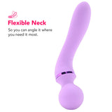 Fantasy For Her Duo Wand Massage-Her in Purple - Tophatter's Adult Products Vibrators > Wands - Tophatter Daily Deals