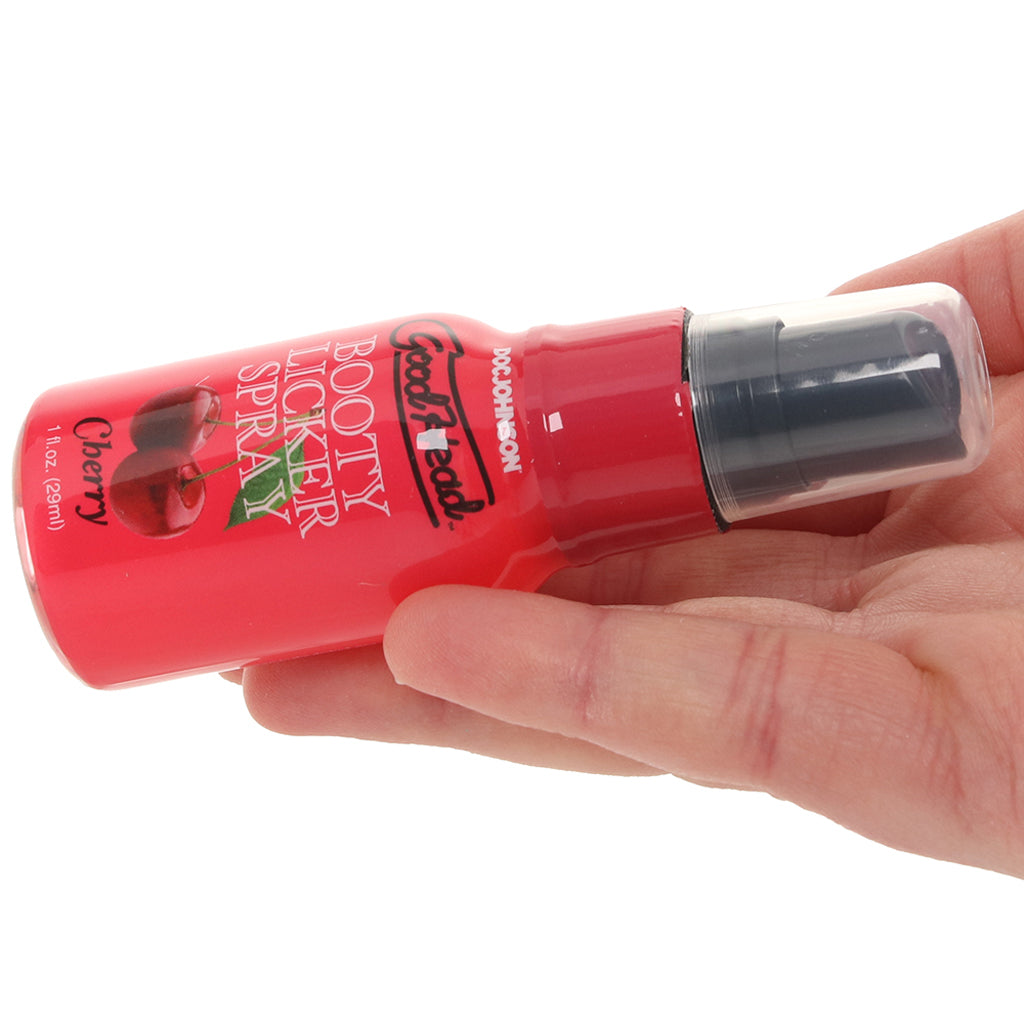 GoodHead Booty Licker Spray 1fl.oz/29ml in Cherry Lubes and Lotions > Flavored Sex Lubes - Tophatter Daily Deals