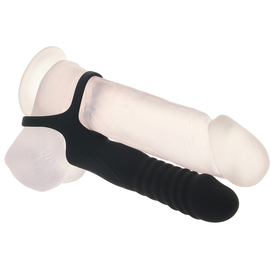 Jock Double Thrust Remote Vibe with C-Ring Anal Sex Toys > Anal Vibrators - Tophatter Daily Deals