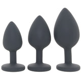 A-Play Silicone 3 Piece Anal Trainer Set Anal Sex Toys > Butt Plugs - Tophatter Daily Deals