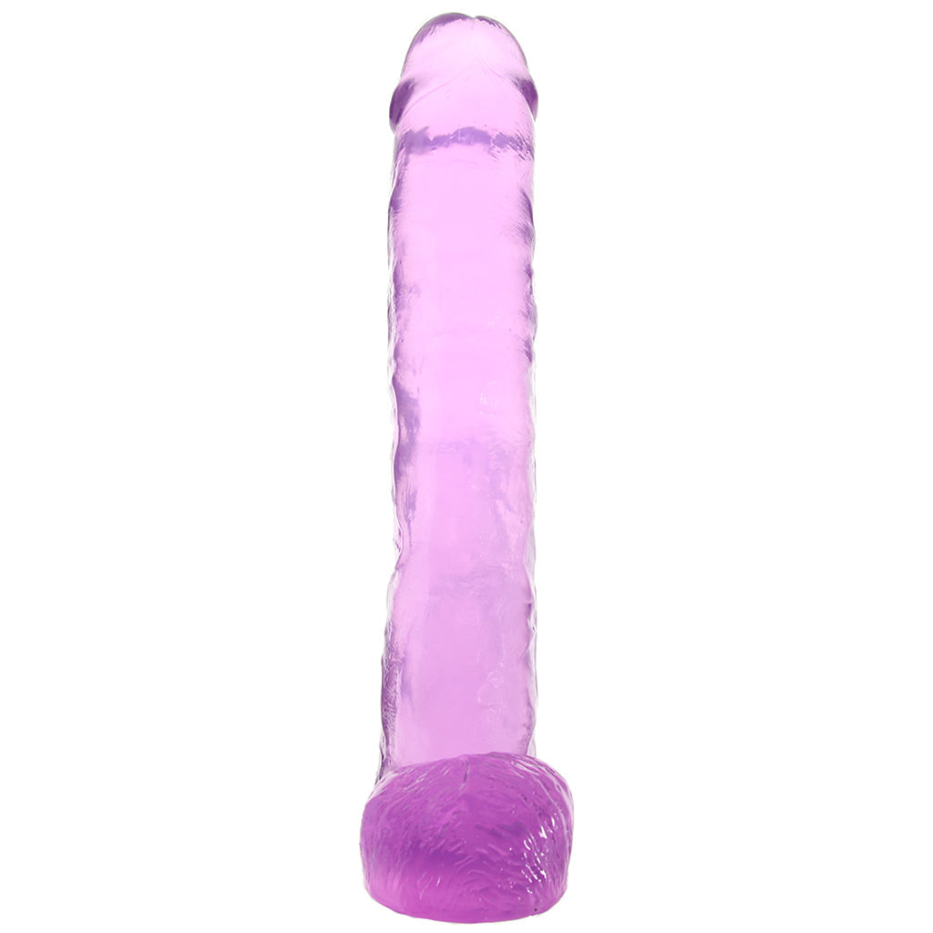 B Yours Plus Hefty n’ Hung 14 Inch Ballsy Dildo in Purple Dildo Sex Toys > Realistic Dildos - Tophatter Daily Deals