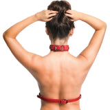 Master Series Vixen Chest Harness in Red Bondage and Fetish > Tools & Accessories - Tophatter Daily Deals