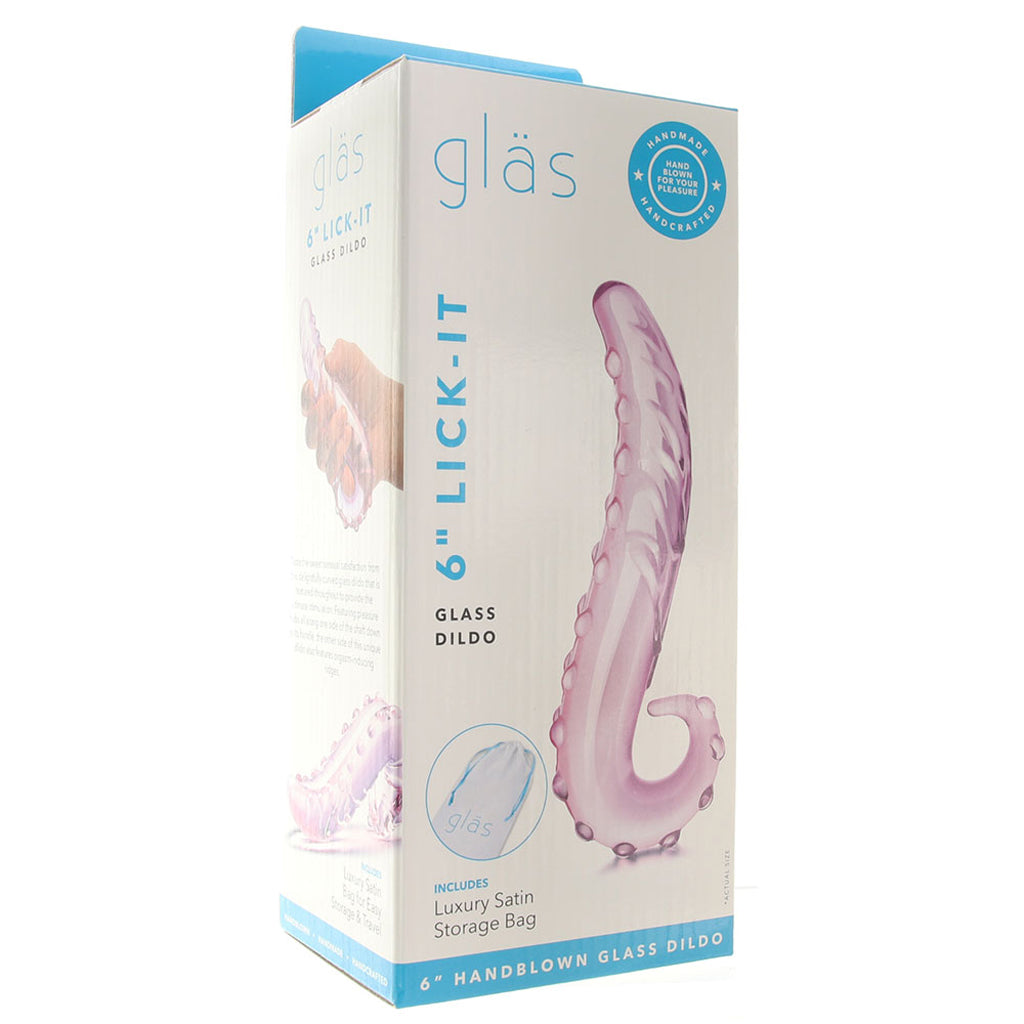 gläs Lick-It Dildo - Tophatter's Adult Products Dildo Sex Toys > G-Spot Dildos - Tophatter Daily Deals
