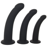Trio Deluxe Curved Silicone Training Kit Dildo Sex Toys > Anal Dildos - Tophatter Daily Deals