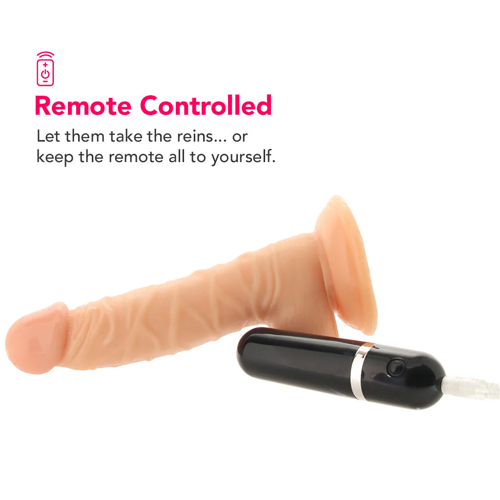 Mr Just Right 5.25 Inch Dildo Vibe in Ivory Vibrators > Realistic Vibrator Dildos - Tophatter Daily Deals