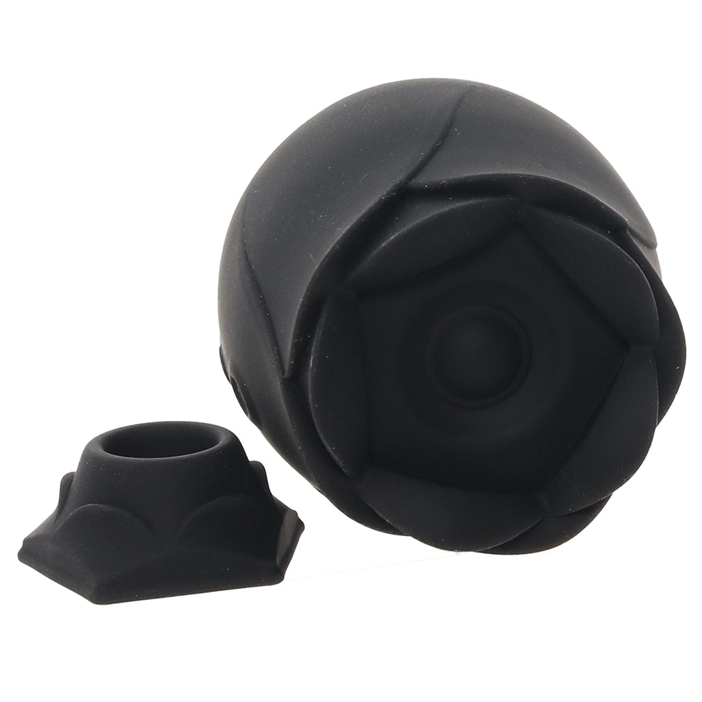 Dark Blushing Rose with Vibrating Egg Vibrators > Clitoral Stimulators - Tophatter Daily Deals