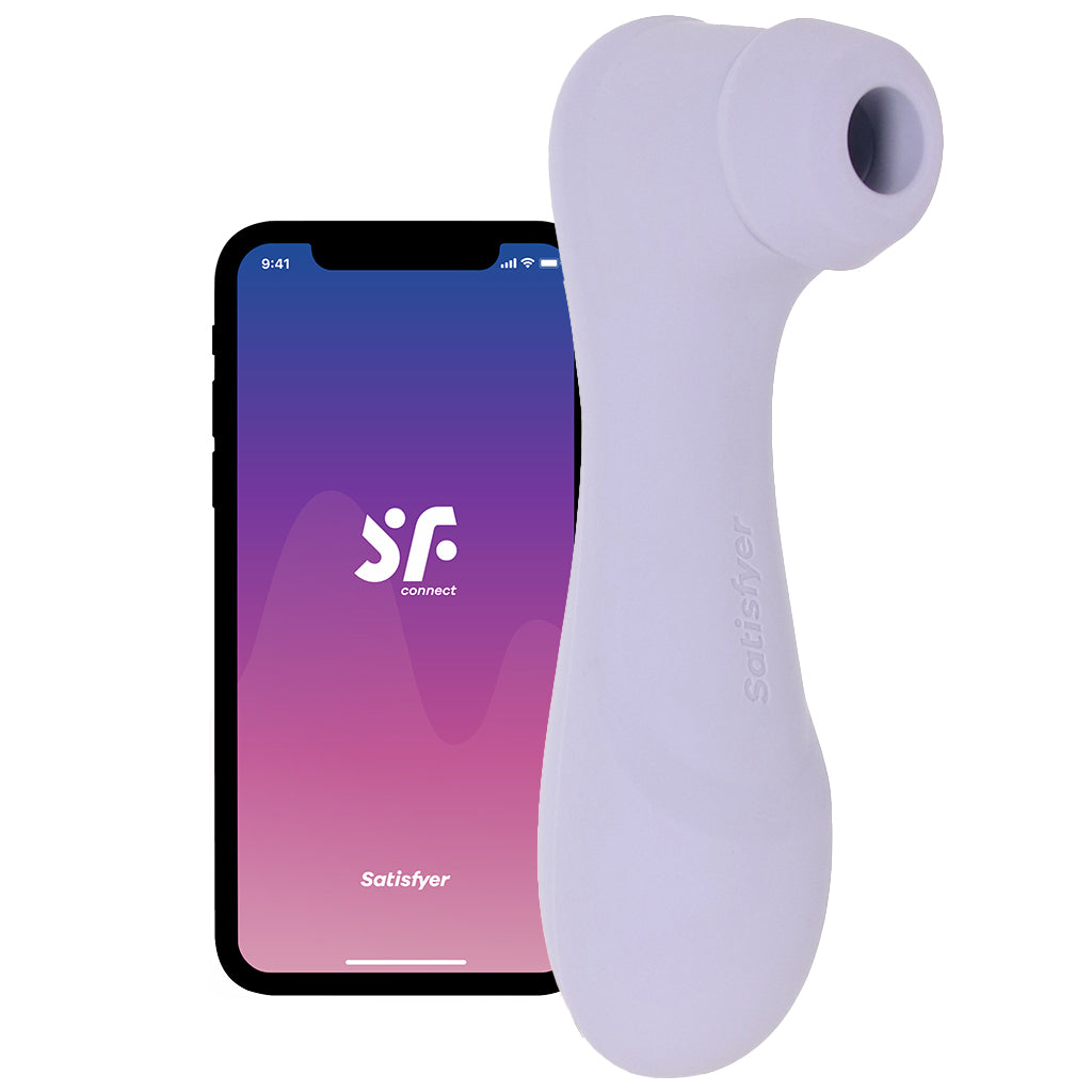 Satisfyer Pro 2 Gen 3 Double Air Pulse App Vibe in Lilac Vibrators > Clitoral Stimulators - Tophatter Daily Deals