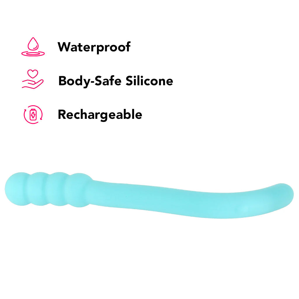 Pretty Little Wands Bubbly Flexible Vibe Vibrators > G-Spot Vibrators - Tophatter Daily Deals