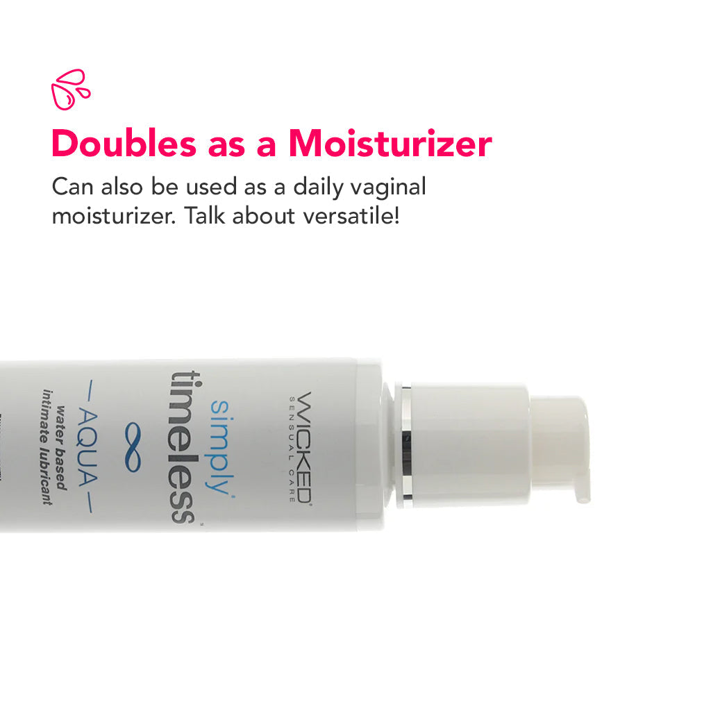 Simply Timeless for Menopause Aqua Lube 4oz/120ml Lubes and Lotions > Water Based Sex Lubes - Tophatter Daily Deals