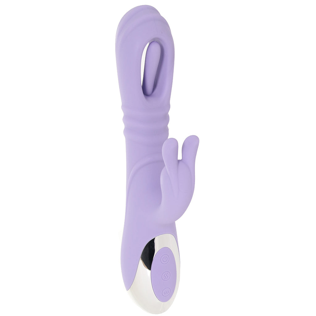 Playboy Tap Me In Thrusting Rabbit Vibe Vibrators > Rabbit Vibrators - Tophatter Daily Deals