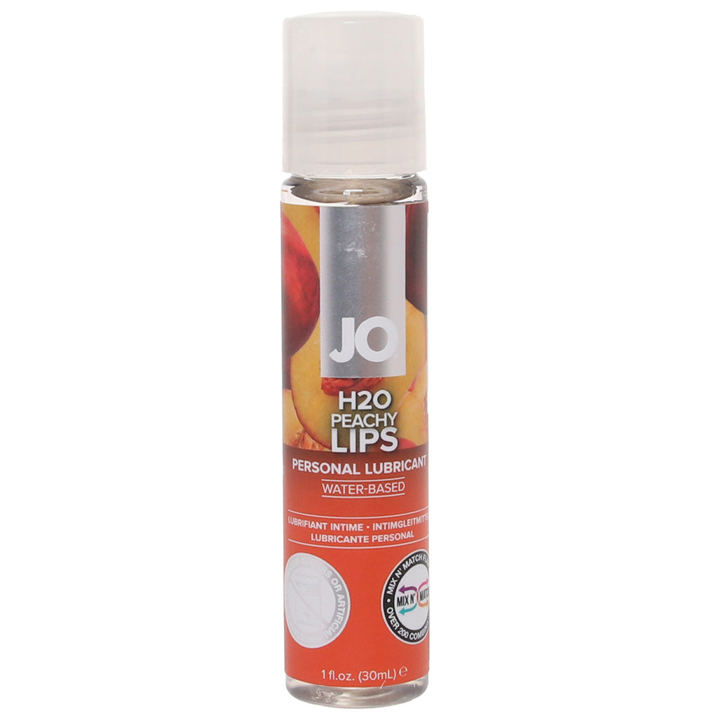 H2O Flavored Lube 1oz/30ml in Peachy Lips - Tophatter's Adult Products Lubes and Lotions > Flavored Sex Lubes - Tophatter Daily Deals