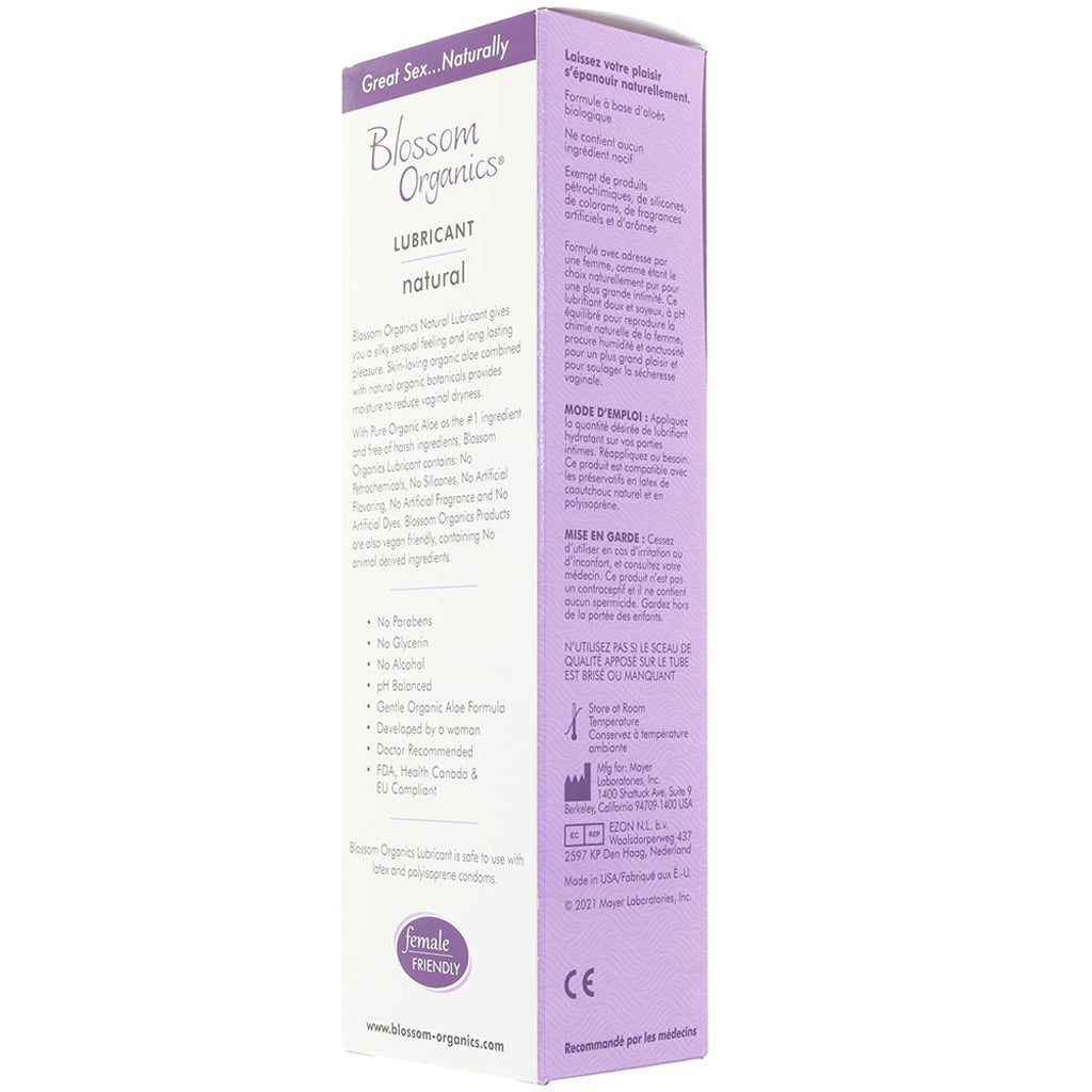 Blossom Organic Natural Lube in 4oz/120ml - Tophatter's Adult Products Lubes and Lotions > Water Based Sex Lubes - Tophatter Daily Deals