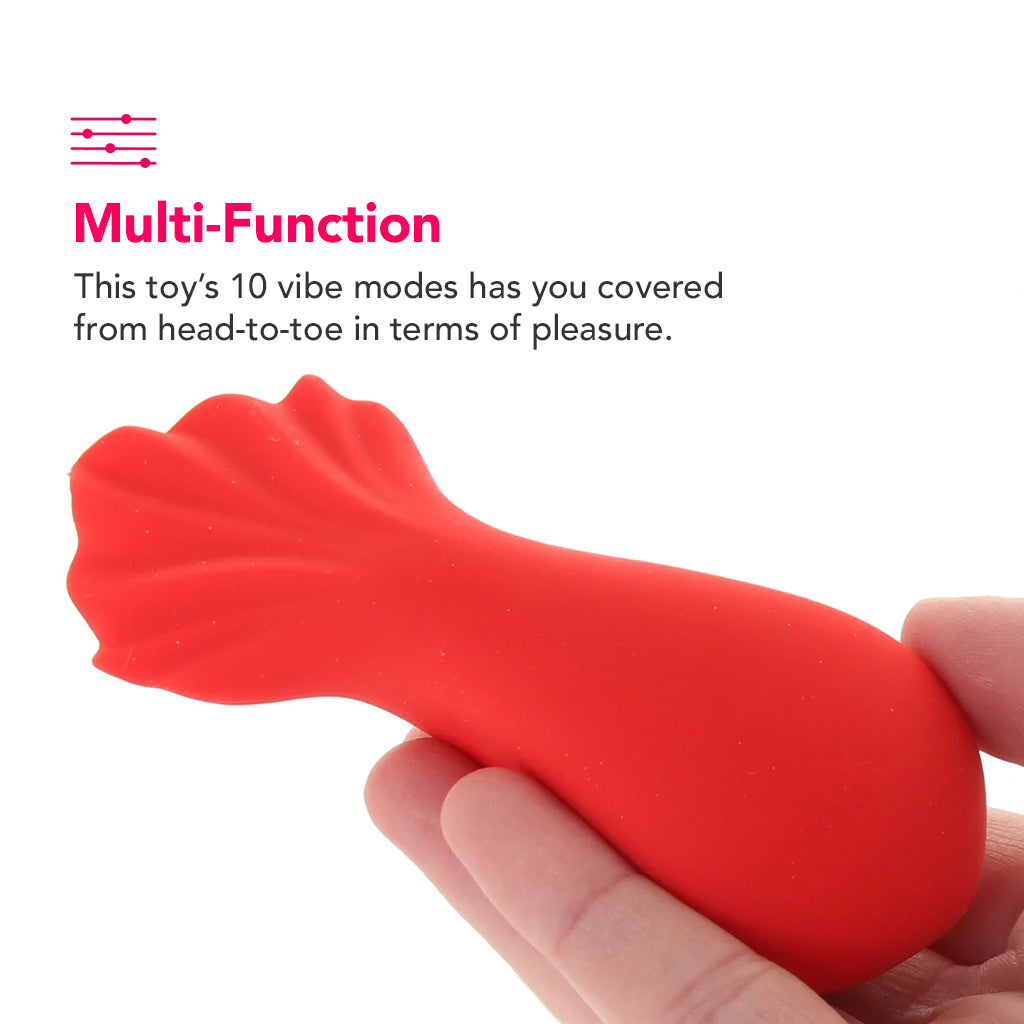 Red Hot Fuego Vibe Vibrators > Clitoral Stimulators - Tophatter Daily Deals