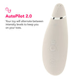 Womanizer Premium 2 Pleasure Air Stimulator in Gray Vibrators > Clitoral Stimulators - Tophatter Daily Deals