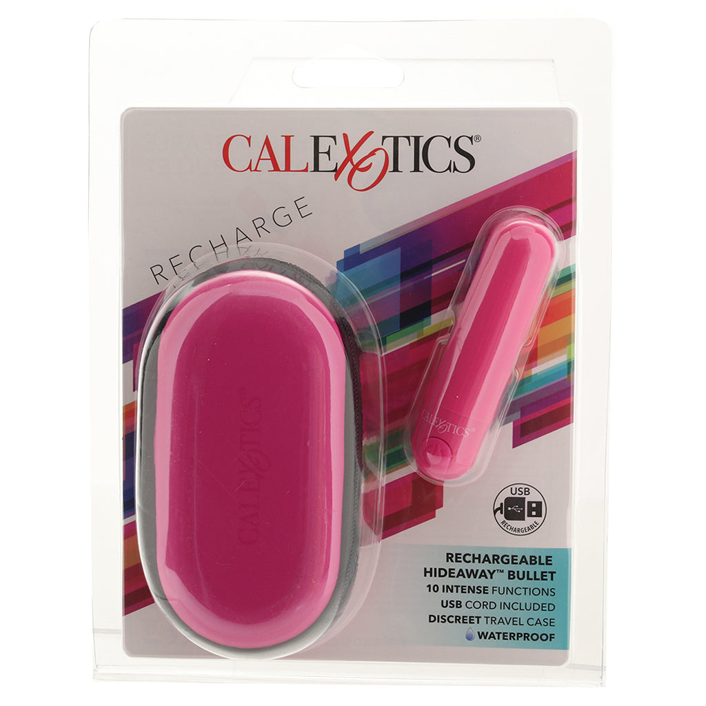 Rechargeable Hideaway Bullet in Pink Vibrators > Bullet and Egg Vibrators - Tophatter Daily Deals