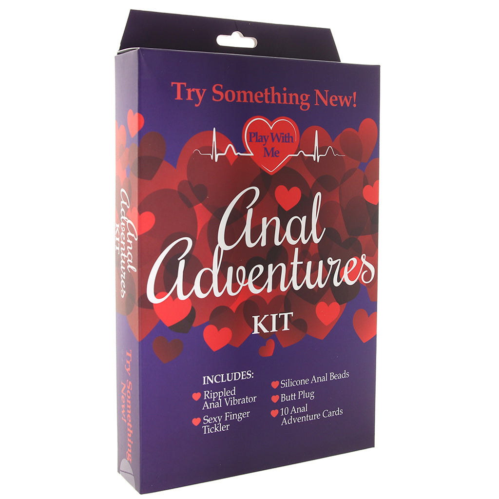 Anal Adventures Play with Me Kit - Tophatter's Adult Products Anal Sex Toys > Anal Starter Toys - Tophatter Daily Deals