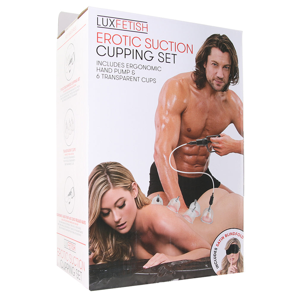 Lux Fetish Erotic Suction Cupping Set Bondage and Fetish > Tools & Accessories - Tophatter Daily Deals