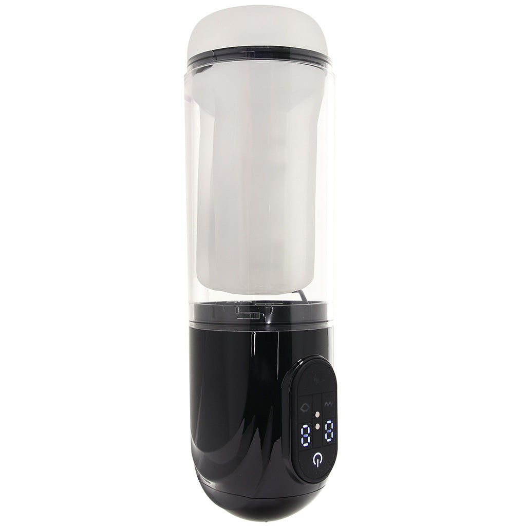 Pumped TechnoThrust Waterproof Masturbator - Tophatter's Adult Sex Toys Online Male Masturbators > Auto Strokers - Tophatter Daily Deals
