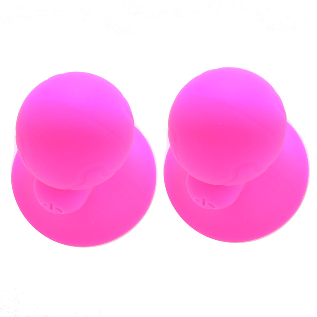 Seduce Me Vibrating Nipple Suckers in Pink Bondage and Fetish > Nipple Stimulators & Clamps - Tophatter Daily Deals