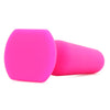 All About Anal Seamless Silicone 3 Inch Butt Plug in Pink Anal Sex Toys > Anal Beads - Tophatter Daily Deals