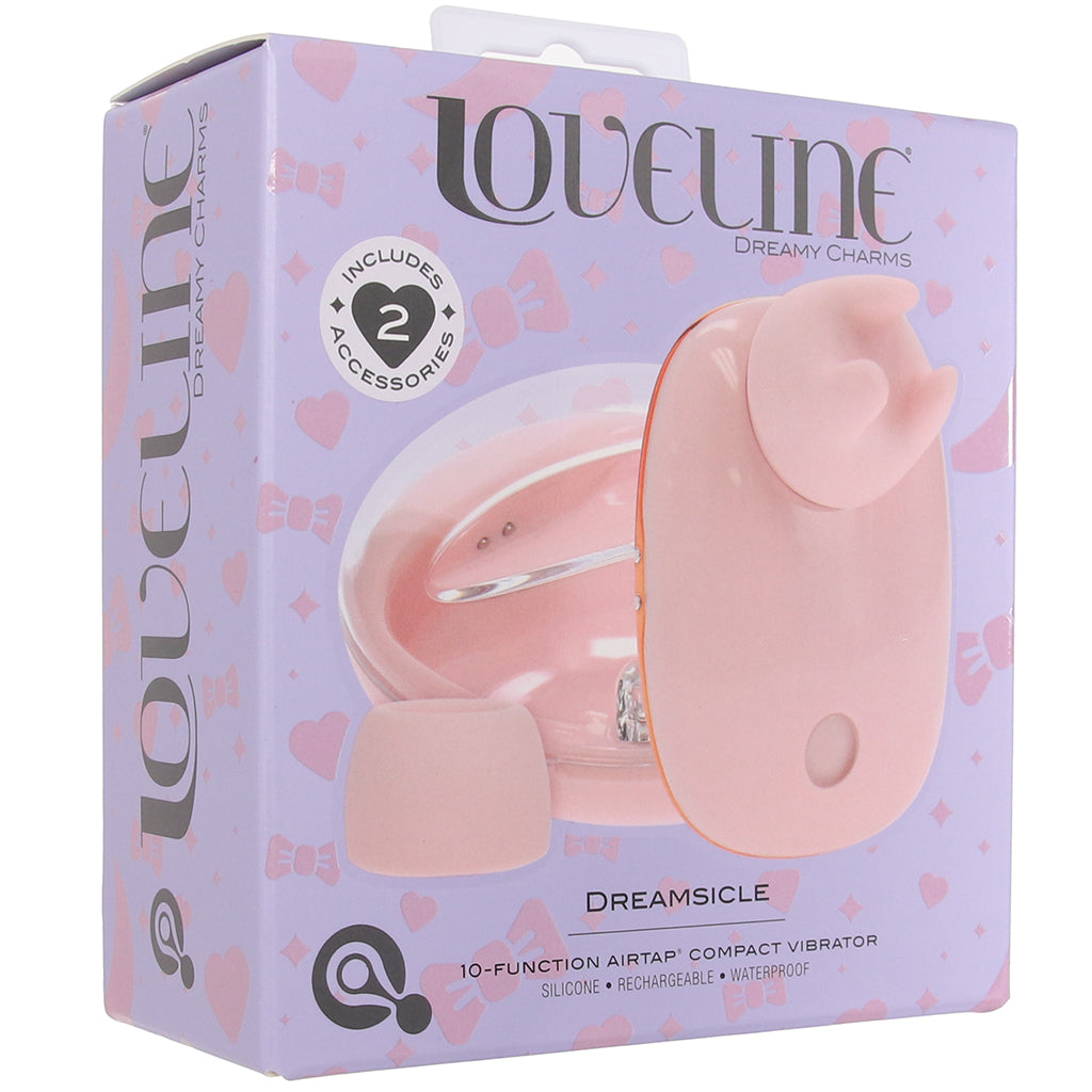 Loveline Dreamsicle Compact Tapping Vibe - Tophatter's Vibrator Deals Online Vibrators > Clitoral Stimulators - Tophatter Daily Deals