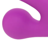 Bang! Gyro Silicone Rabbit Vibe in Purple Vibrators > Rabbit Vibrators - Tophatter Daily Deals