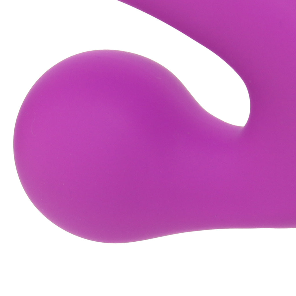 Bang! Gyro Silicone Rabbit Vibe in Purple Vibrators > Rabbit Vibrators - Tophatter Daily Deals