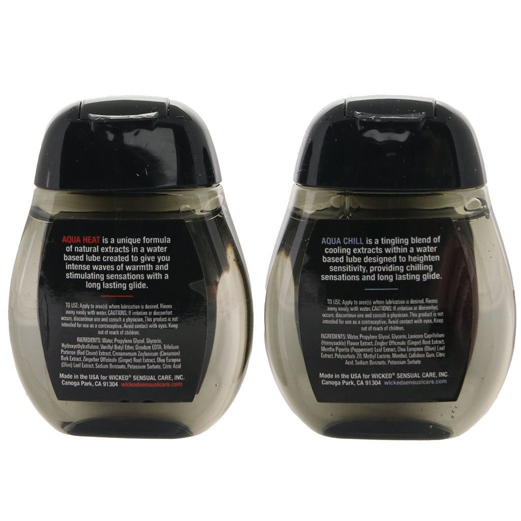 Chill + Heat Sensation Lube Kit Lubes and Lotions > Water Based Sex Lubes - Tophatter Daily Deals