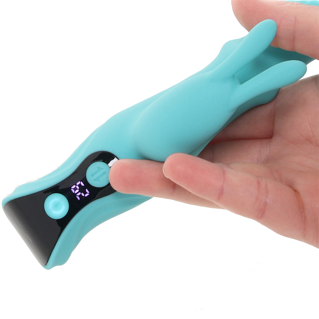 Inya Cyberluxe Rabbit Vibe with Thrusting Ring Vibrators > Rabbit Vibrators - Tophatter Daily Deals