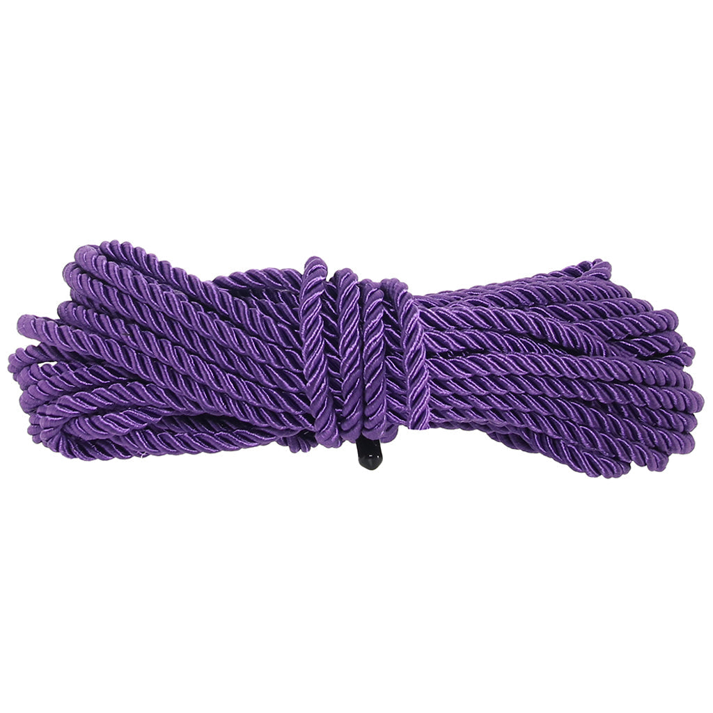 Ouch! 32.8'/10m Bondage Rope in Purple - Tophatter's Adult Sex Toys Online Bondage and Fetish > Restraints - Tophatter Daily Deals