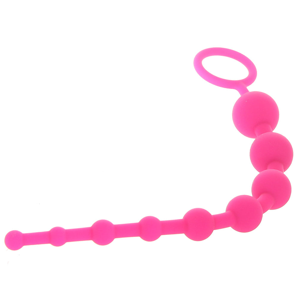 All About Anal Seamless Anal Beads in Pink - Tophatter's Adult Sex Toys Online Anal Sex Toys > Anal Beads - Tophatter Daily Deals