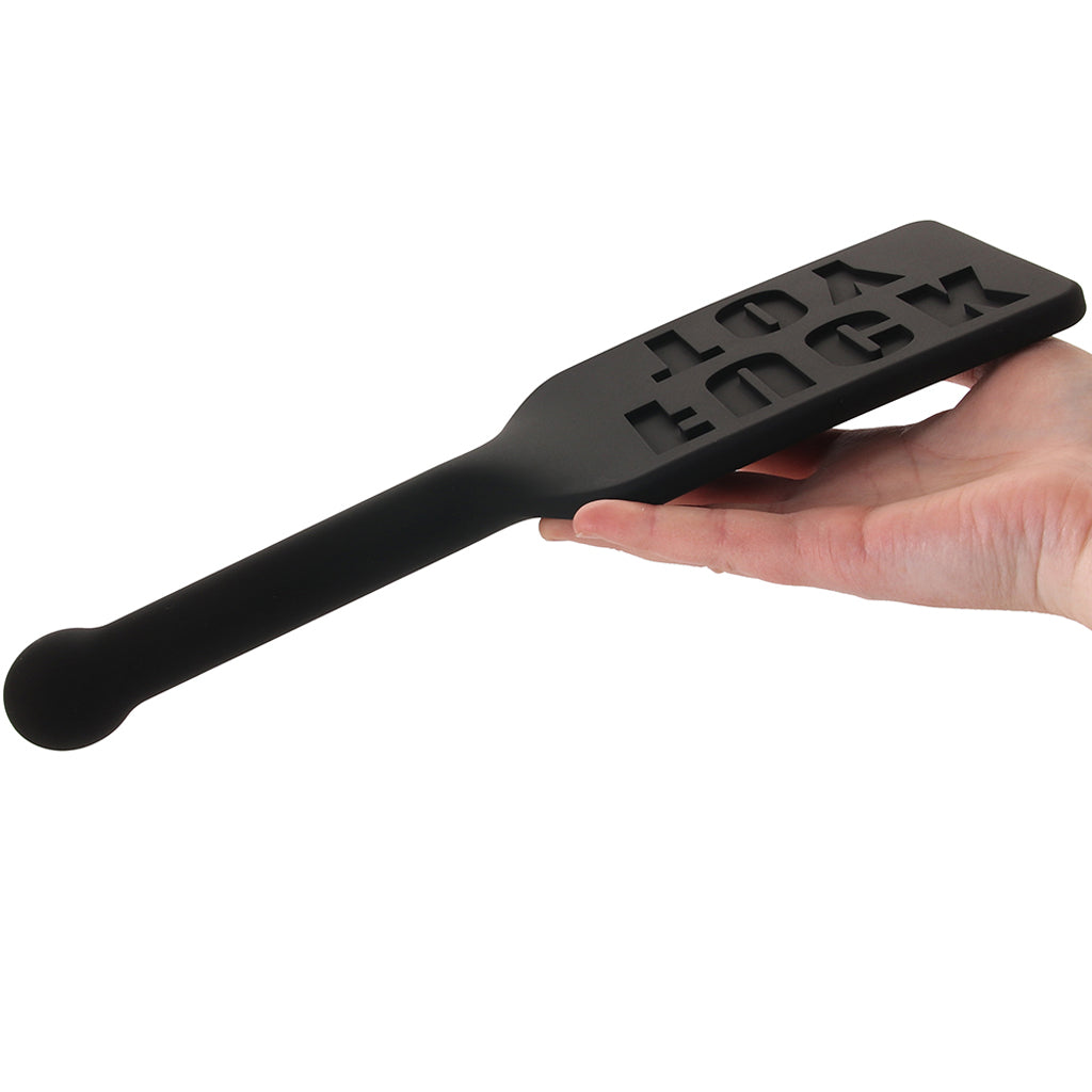 Edge F*CK TOY Silicone Impression Paddle - Tophatter's Adult Sex Toys Online Bondage and Fetish > Whips and Crops - Tophatter Daily Deals