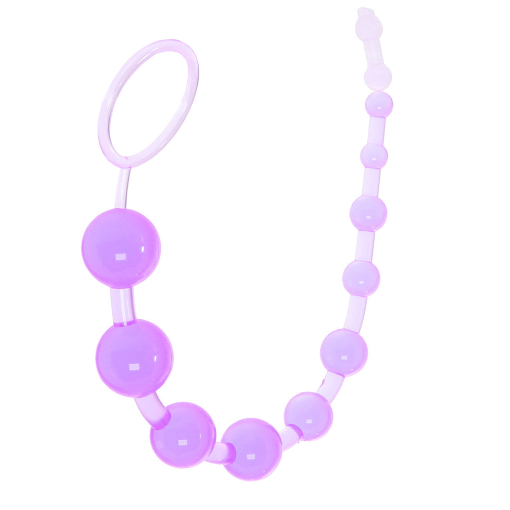 X-10 Anal Beads in Purple - Tophatter's Adult Products Anal Sex Toys > Anal Beads - Tophatter Daily Deals
