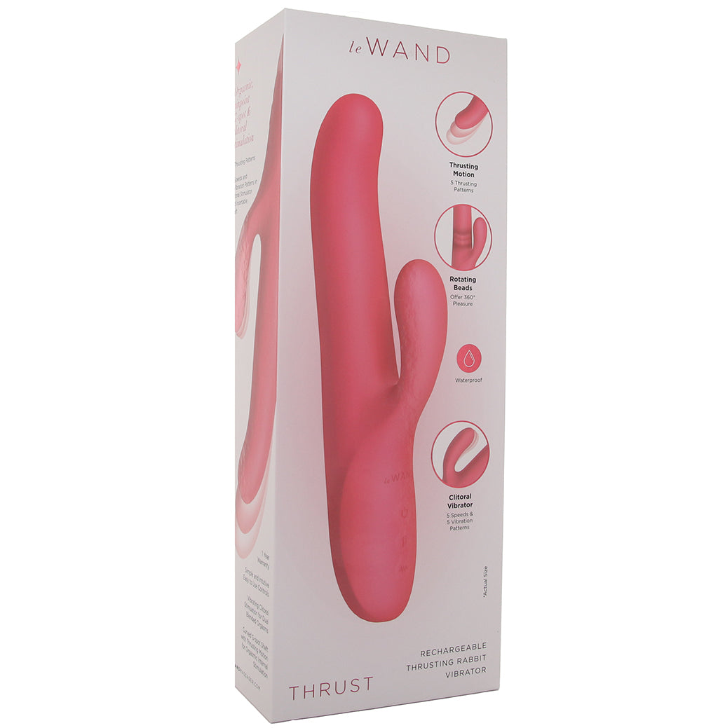 Le Wand Thrust Rabbit Vibe Vibrators > Rabbit Vibrators - Tophatter Daily Deals