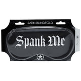 Ouch! Printed Satin Spank Me Blindfold Bondage and Fetish > Pleasure Masks and Dress Up Play - Tophatter Daily Deals