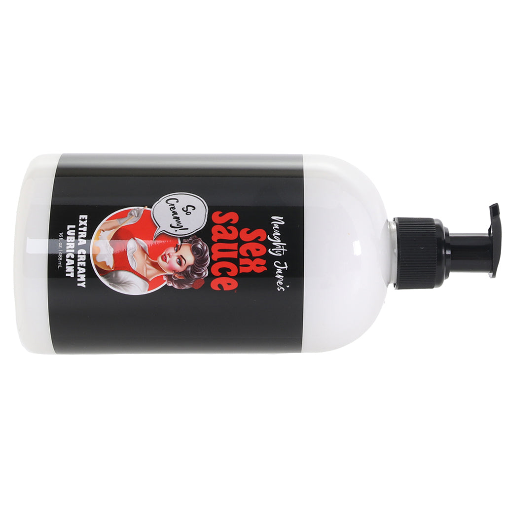 Naughty Jane's Sex Sauce Extra Creamy Lubricant in 16oz/488 Lubes and Lotions > Water Based Sex Lubes - Tophatter Daily Deals