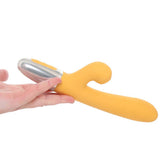 Goddess Tapping Thruster Rabbit Vibe Vibrators > Rabbit Vibrators - Tophatter Daily Deals
